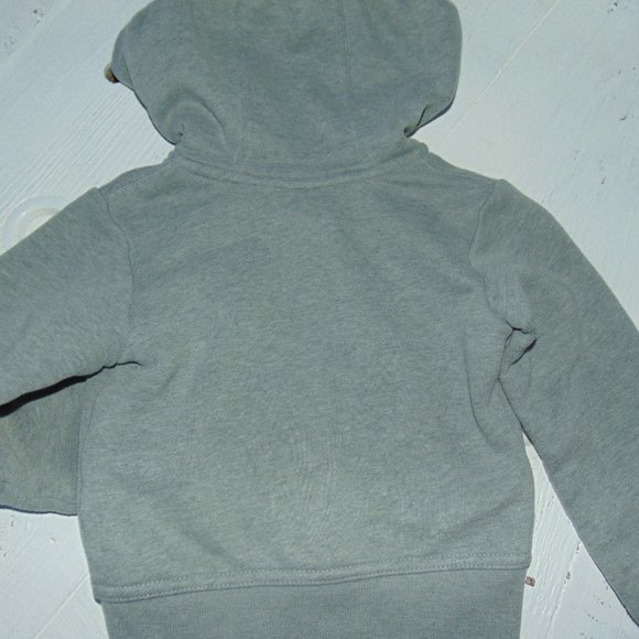 Nike zip front fleece hoodie size 2T - Picture 2 of 3